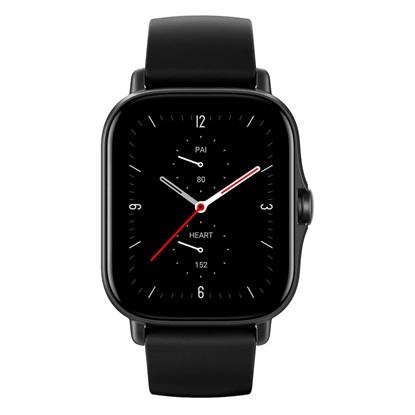 Amazfit GTS 2e Aluminium 43mm Αδιάβροχο Smartwatch με Παλμογράφο (Obsidian Black) (A2021BK)-XIAA2021BK