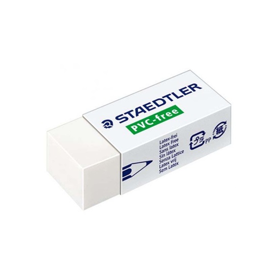 Γόμα STAEDTLER Rasoplast Λευκή (525B30) (STD525B30)-STD525B30