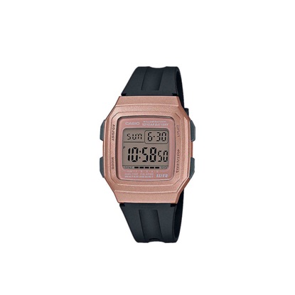 Casio Collection Ψηφιακό Ρολόι Χρονογράφος Μπαταρίας με Καουτσούκ Λουράκι Μαύρο (ITF-201WAM-5AVE) (CASITF201WAM5AVE)-CASITF201WAM5AVE