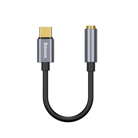 Baseus L54 Μετατροπέας USB-C male σε 3.5mm female (CATL54-0G) (BASCATL540G)-BASCATL540G