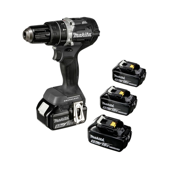 Makita DHP484T4JB Κρουστικό Δραπανοκατσάβιδο Μπαταρίας 18V 4x5Ah (DHP484T4JB) (MAKDHP484T4JB)-MAKDHP484T4JB