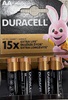 Duracell Αλκαλικές Μπαταρίες AA 1.5V 4τμχ (DAALR6MN15004) (DURDAALR6MN15004)-DURDAALR6MN15004