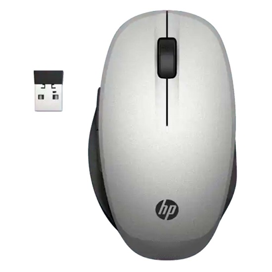 HP Dual Mode Silver Mouse 300 EURO (6CR72AA) (HP6CR72AA)-HP6CR72AA