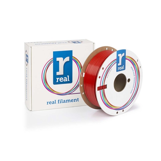 REAL PLA 3D Printer Filament -Dark Red- spool of 1Kg - 2.85mm (REFPLAMATTERED1000MM285)-REFPLAMATTERED1000MM285
