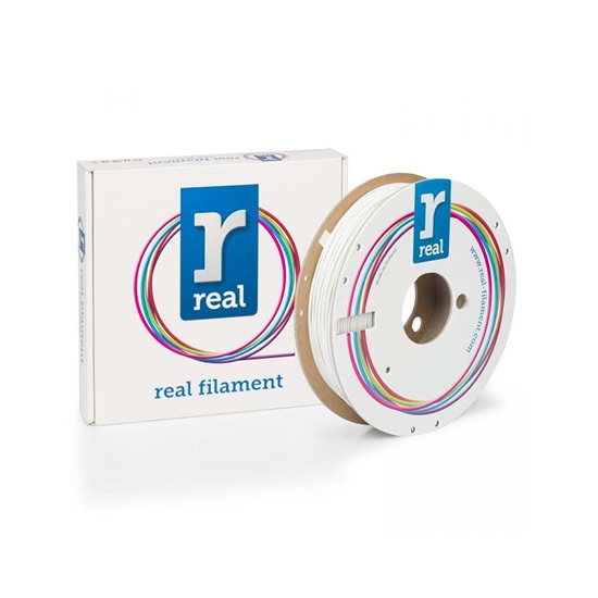 REAL PLA 3D Printer Filament -White- spool of 0.5Kg - 2.85mm (REFPLAMATTEWHITE500MM285)-REFPLAMATTEWHITE500MM285