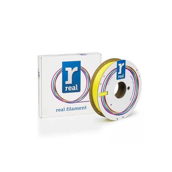 REAL PLA Sparkle 3D Printer Filament - Sparkle Sulphur Yellow- spool of 0.5Kg - 1.75mm (REFPLASPRKYELLOW500MM175)-REFPLASPRKYELLOW500MM175