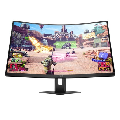 HP OMEN 27c  Curved QHD Gaming Monitor 27" 240Hz (35D67E9) (HP35D67E9)-HP35D67E9
