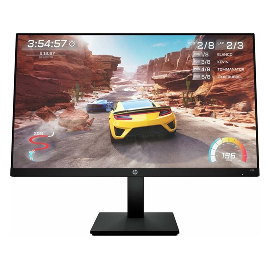 HP X27 FHD Gaming Monitor 27" (2V6B4E9) (HP2V6B4E9)-HP2V6B4E9