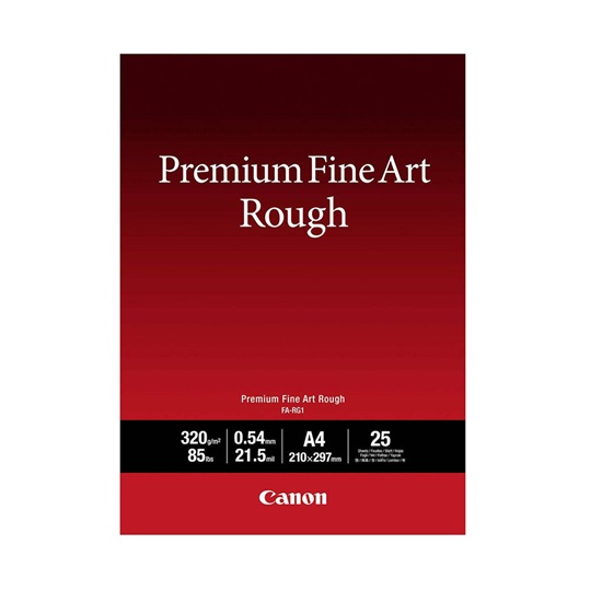 Canon Φωτογραφικό Χαρτί Premium FineArt Rough A4 25 sheets (4562C001) (CANFARG1A4)-CANFARG1A4