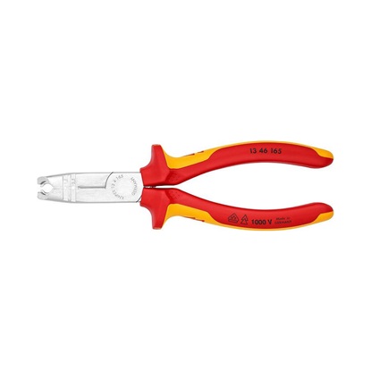 Knipex Πένσα Απογύμνωσης Καλωδίων με Κόφτη και Μήκος 165mm (1346165) (ΚΝΙ1346165)-KNI1346165