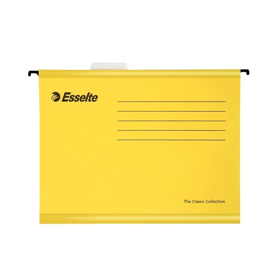Κρεμαστοί Φάκελοι Esselte A4 Κίτρινο24x33cm (90314)-ESS90314