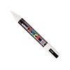 Uni-Ball Μαρκαδοροι Posca Pc-5M Medium White (PC5MMWH) (UNIPC5MMWH)-UNIPC5MMWH