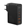 Baseus Φορτιστής Χωρίς Καλώδιο με 2 Θύρες USB-A και 2 Θύρες USB-C 100W Quick Charge 4+ Μαύρος (CCGAN2P-L01) (BASCCGAN2PL01)-BASCCGAN2PL01