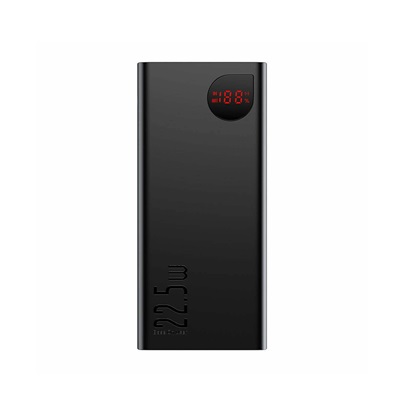 Baseus Adaman Power Bank 20000mAh 22.5W με 2 Θύρες USB-A και Θύρα USB-C Quick Charge 3.0 Μαύρο (PPAD070101) (BASPPAD070101)-BASPPAD070101