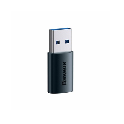 Baseus Ingenuity Μετατροπέας USB-A male σε USB-C female Μπλε (ZJJQ000103) (BASZJJQ000103)-BASZJJQ000103