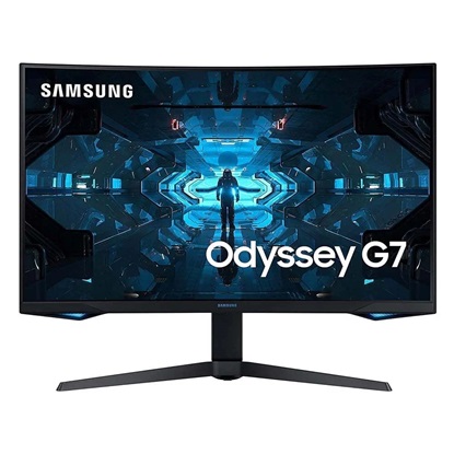 SAMSUNG Odyssey G7 LC27G75TQSPXEN Curved QLED Gaming Monitor 27'' 240 Hz (SAMLC27G75TQSPXEN)-SAMLC27G75TQSPXEN