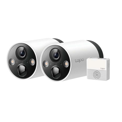 TP-Link Smart Wire-Free Security Camera System, 2-Camera System (TAPO C400S2) (TPC400S2)-TPC400S2