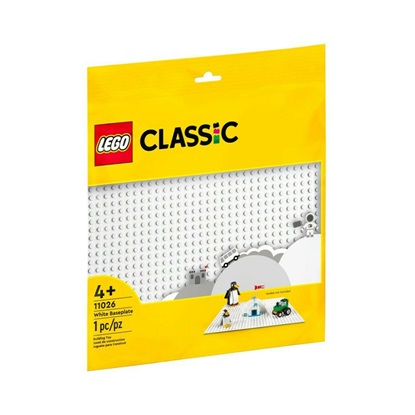 LEGO Classic Weiße Bauplatte (11026) (LGO11026)-LGO11026
