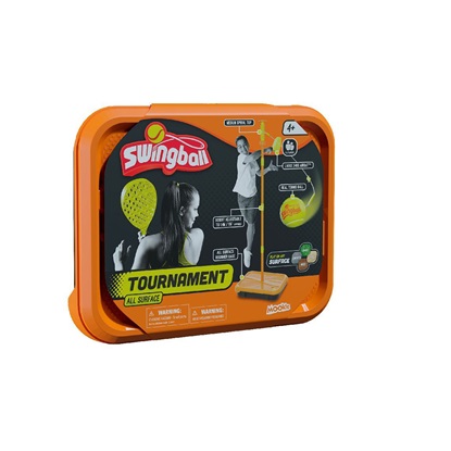 Mookie Swingball Tennis Set Tournament All Surface 6+ (7285) (MOO7285)-MOO7285