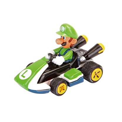 Carrera Nintendo Mario Kart 8 Pull Speed (Luigi Figure) (15817040) (CRR15817040)-CRR15817040