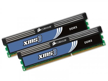 Corsair XMS3 — 8GB (2x4GB) DDR3 1333MHz C9 Memory Kit (CMX8GX3M2A1333C9BULK)-CORCMX8GX3M2A1333C9BULK