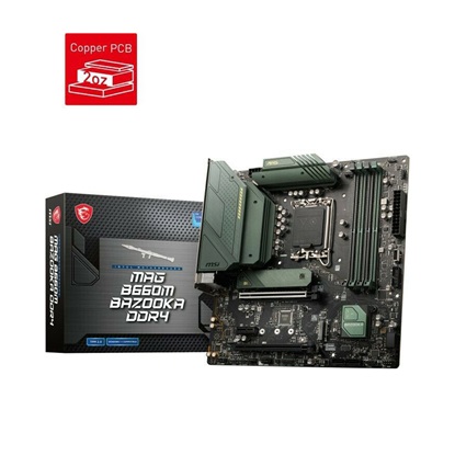 MSI MAG B660M BAZOOKA DDR4 (1700) (7D43-004R) (MSI7D43-004R)-MSI7D43-004R