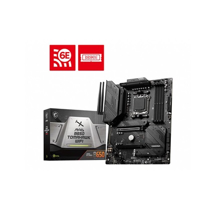 MSI MAG B650 TOMAHAWK WIFI (AM5) (7D75-001R) (MSI7D75-001R)-MSI7D75-001R