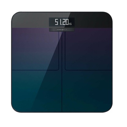 Amazfit Smart Scale Smart με Λιπομετρητή σε Μαύρο χρώμα (A2003)-XIAA2003