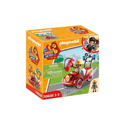 Playmobil Duck On Call Mini Όχημα Πυροσβεστικής για 3+ ετών (70828) (PLY70828)-PLY70828