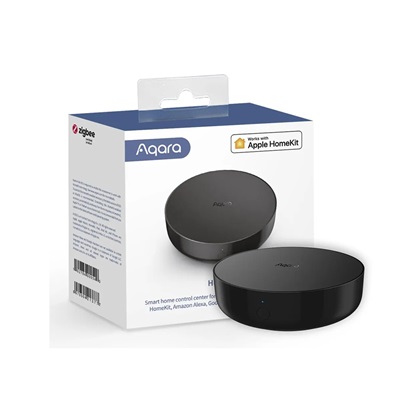 Aqara M2 Smart Hub Compatible with Alexa / Apple HomeKit / Google Home Black (HM2-G01) (AQAHM2G01)-AQAHM2G01