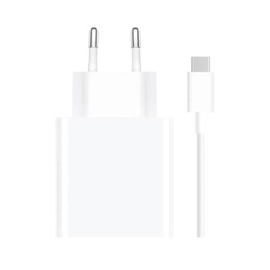 Xiaomi Φορτιστής με Θύρα USB-A και Καλώδιο USB-C 120W Λευκός (BHR6034EU) (XIABHR6034EU)-XIABHR6034EU