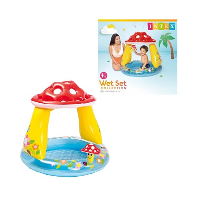 Intex Mushroom Pool 102x89cm (0775014) (INTEX0775014)-INTEX0775014