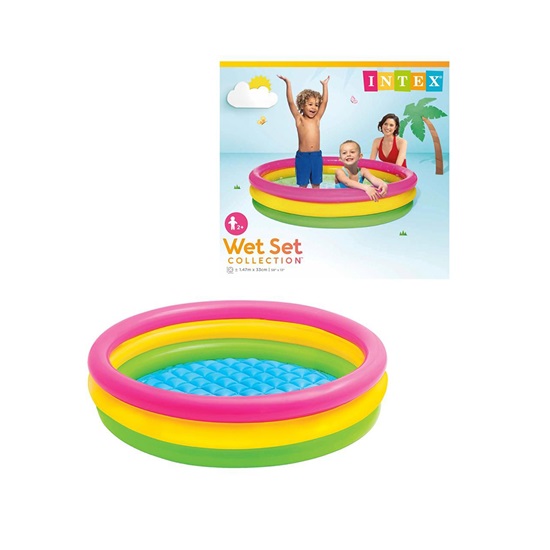 Intex Sunset Glow Pool 147x33cm (0775016) (INTEX0775016)-INTEX0775016