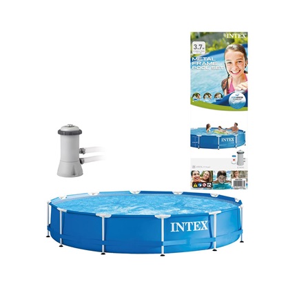 Intex Metal Frame Pool 366x76 (0775237) (INTEX0775237)-INTEX0775237