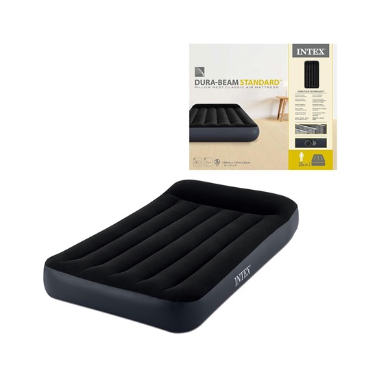 Intex Air Mattress Twin Rest Raised (99cmx191cmx25cm) (2004572) (INTEX2004572)-INTEX2004572