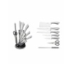 Royalty Line Knife Set With Stand of Stainless Steel 7pcs (KSS600) (ROYKSS600)-ROYKSS600