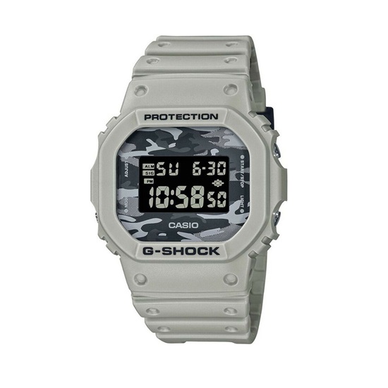 Casio G-Shock Digital Battery Watch with Rubber Strap Gray (DW-5600CA-8ER) (CASDW5600CA8ER)-CASDW5600CA8ER