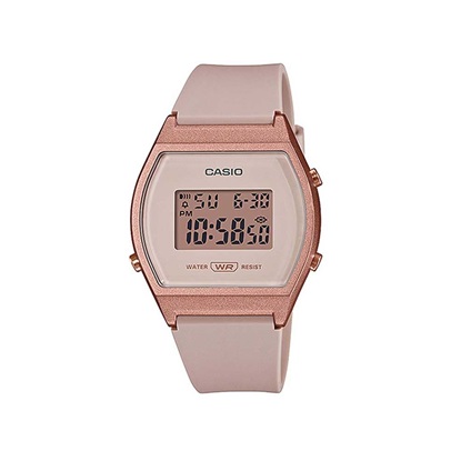 Casio Digital Watch with Rubber Strap Pink (LW-204-4AEF) (CASLW2044AEF)-CASLW2044AEF
