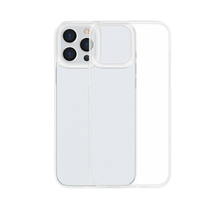 Baseus Simple Back Cover Σιλικόνης Διάφανο (iPhone 13 Pro Max) (ARAJ000202) (BASARAJ000202)-BASARAJ000202