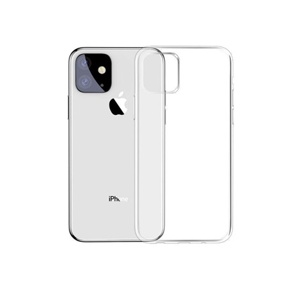 Baseus Simple Back Cover Σιλικόνης Διάφανο (iPhone 1) (ARAPIPH61S-02) (BASARAPIPH61S02)-BASARAPIPH61S02