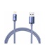 Baseus Crystal Shine Braided USB to Lightning Cable Μωβ 1.2m (CAJY000005) (BASCAJY000005)-BASCAJY000005