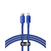 Baseus Crystal Shine Braided USB-C to Lightning Cable 20W Μωβ 1.2m (CAJY000203) (BASCAJY000203)-BASCAJY000203
