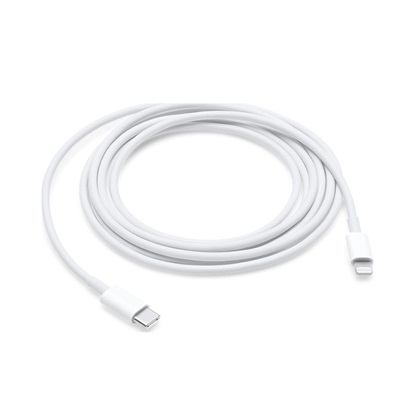 Apple USB-C Lightning cable 2m (MQGH2ZM/A) (MQGH2ZM/A) (APPMQGH2ZMA)-APPMQGH2ZMA