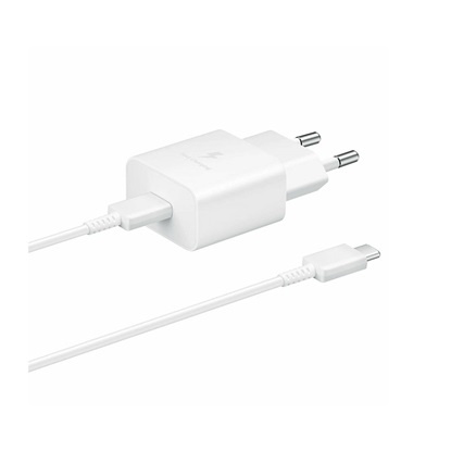 Samsung Fast Charger 15W Power Delivery USB Type-C White (EP-T1510XWEGEU) (SAMEPT1510XWEGEU)-SAMEPT1510XWEGEU