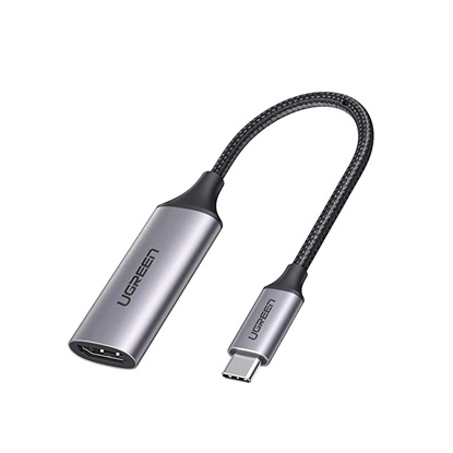 Ugreen Μετατροπέας Thunderbolt 3 male σε HDMI female Γκρι (70444) (UGR70444)-UGR70444