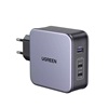 Ugreen Φορτιστής Χωρίς Καλώδιο με Θύρα USB-A και 2 Θύρες USB-C 140W Power Delivery / Quick Charge 4+ Μαύρος  (90549) (UGR90549)-UGR90549