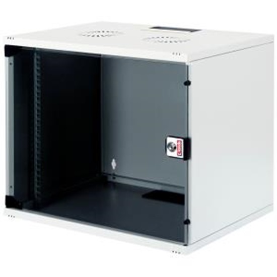Tescom Lande 9U W=540mm D=400mm Soho Wall Mounting Cabinet-LG (RAC.0152) (TSRAC0152)-TSRAC0152