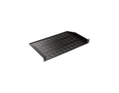 Tescom 1U D=300mm 19'' Rack Mount  Shelf, 2 point fixing, for all cabinets at 19'' provision, Load Capacity 30kg - LG (ACR.0206) (TSACR0206)-TSACR0206