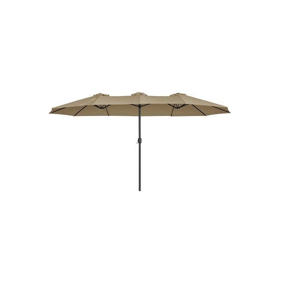 SONGMICS Ομπρέλα Δαπέδου Διπλή 460 x 270 cm (GPU36BR) (SNGGPU36BR)-SNGGPU36BR