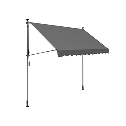 SONGMICS Tέντα Aλουμινίου 280 g/m² Anthracite (GSA353G02) (SNGGSA353G02)-SNGGSA353G02